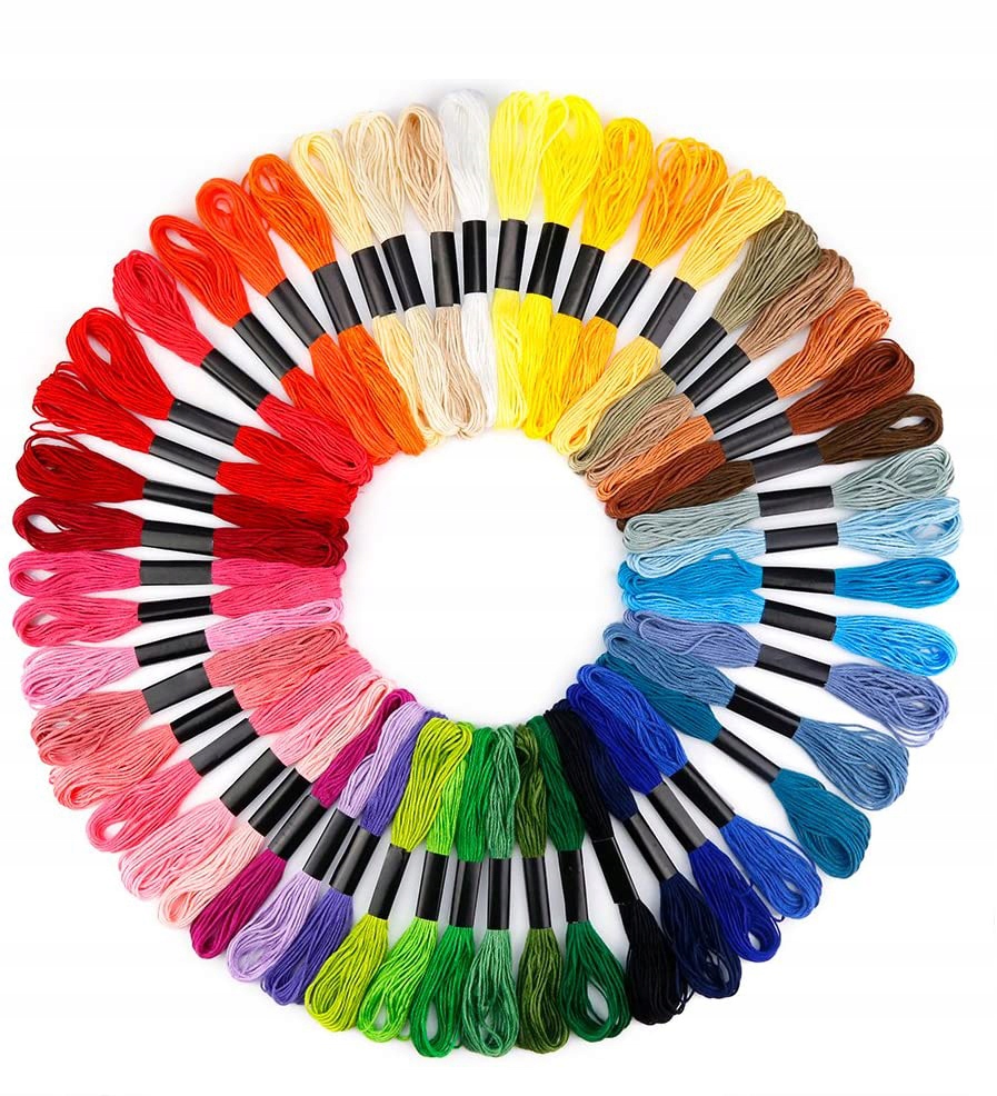 kolorowy zestaw do haftowania